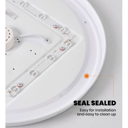 Brilagi - Dimmbare Deckenleuchte SMART STARS LED/36W/230V Ø 48 cm 3000-6000K Wi-Fi Tuya Beacon + Fernbedienung