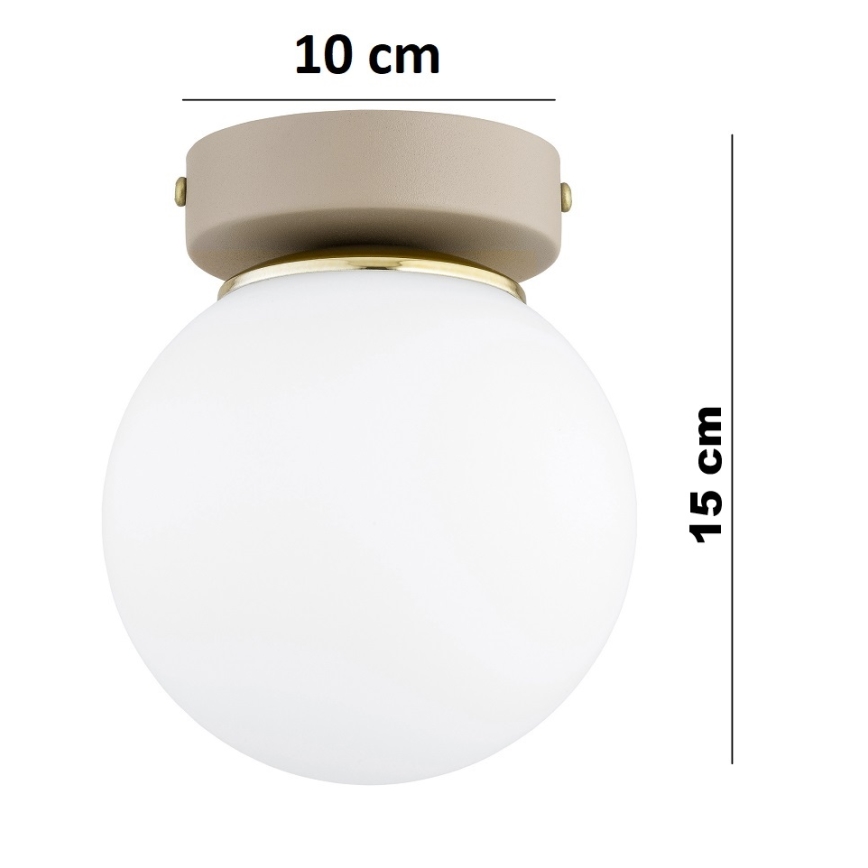 Brilagi - Spotleuchte 1xE27/60W/230V beige/gold