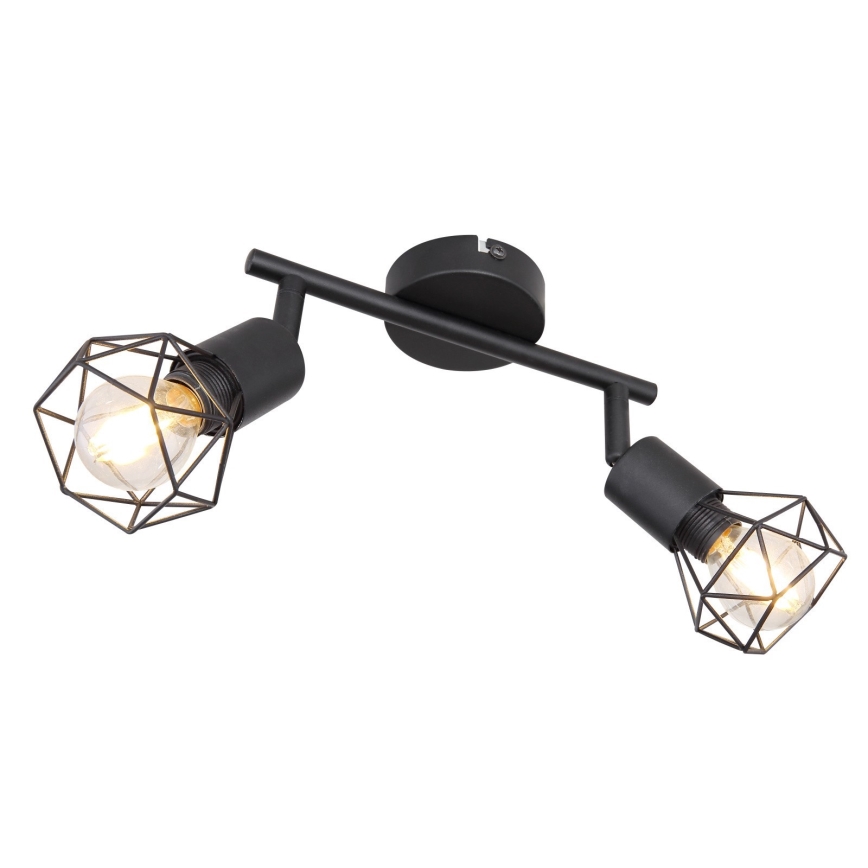 Brilagi - Spotleuchte CAGE 2xE14/40W/230V
