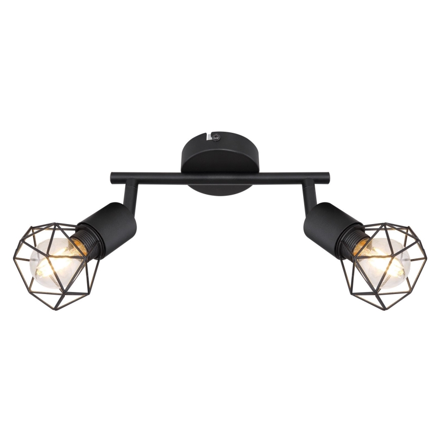 Brilagi - Spotleuchte CAGE 2xE14/40W/230V