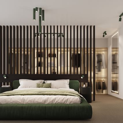 Brilagi - Spotleuchte CRESTO 1xGU10/10W/230V 10 cm grün