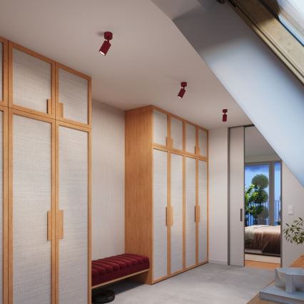 Brilagi - Spotleuchte CRESTO 1xGU10/10W/230V burgunderrot