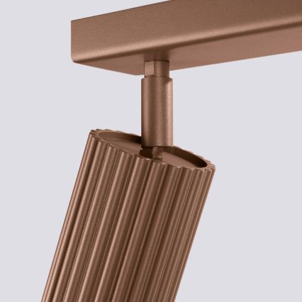 Brilagi - Spotleuchte CRESTO 3xGU10/10W/230V braun