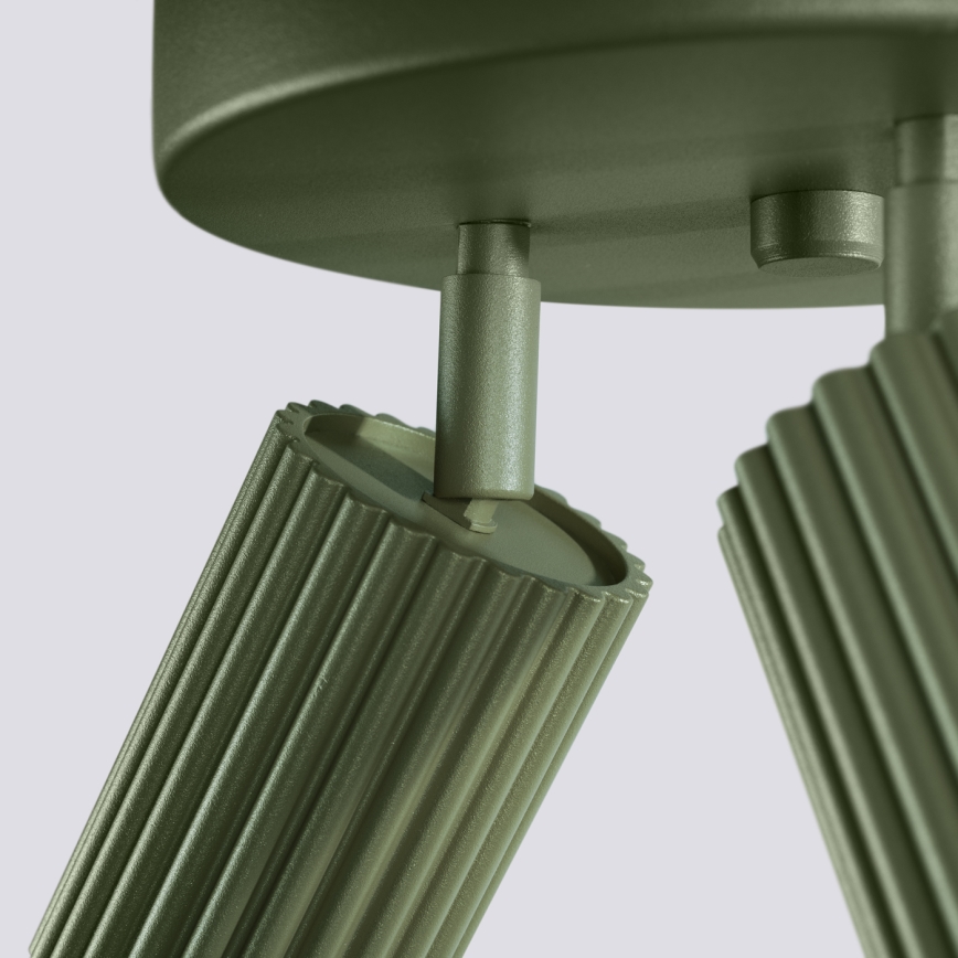 Brilagi - Spotleuchte CRESTO 3xGU10/10W/230V grün