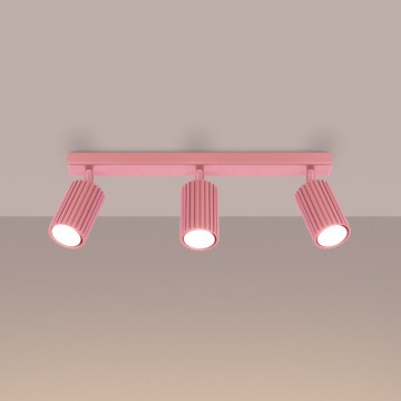 Brilagi - Spotleuchte CRESTO 3xGU10/10W/230V rosa