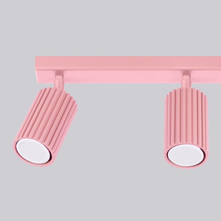 Brilagi - Spotleuchte CRESTO 3xGU10/10W/230V rosa