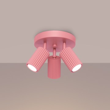 Brilagi - Spotleuchte CRESTO 3xGU10/10W/230V rosa