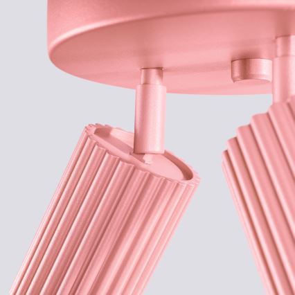 Brilagi - Spotleuchte CRESTO 3xGU10/10W/230V rosa