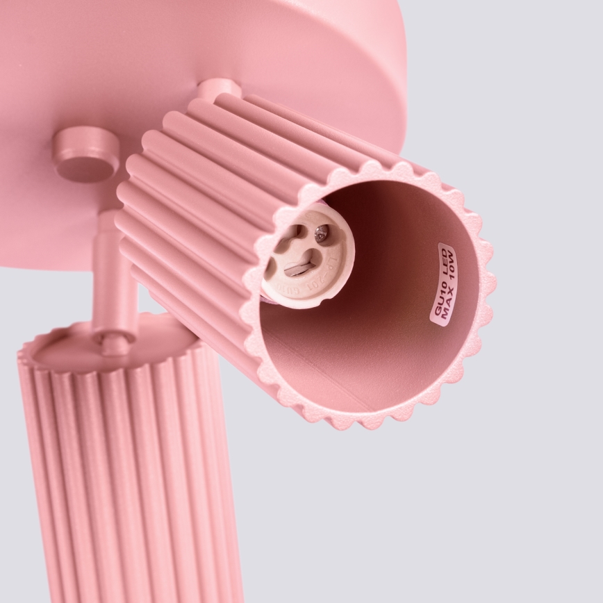 Brilagi - Spotleuchte CRESTO 3xGU10/10W/230V rosa