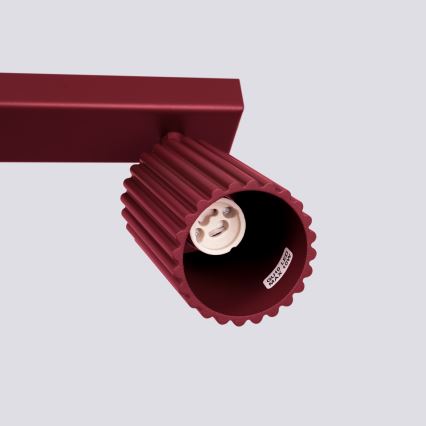 Brilagi - Spotleuchte CRESTO 4xGU10/10W/230V burgunderrot