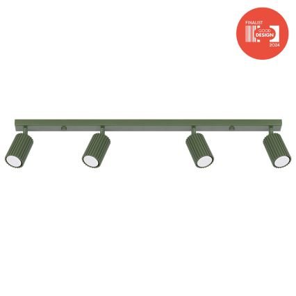 Brilagi - Spotleuchte CRESTO 4xGU10/10W/230V grün