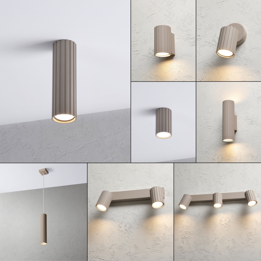 Brilagi - Spotleuchte CRISPINA 1xGU10/10W/230V 20 cm beige