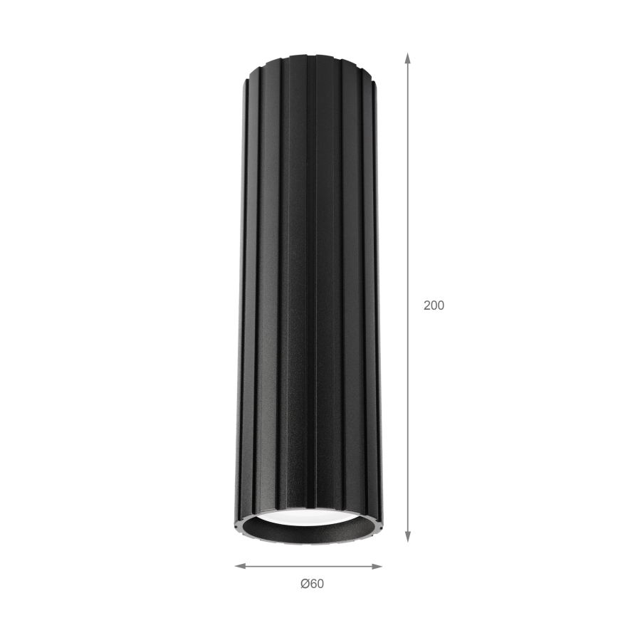 Brilagi - Spotleuchte CRISPINA 1xGU10/10W/230V 20 cm schwarz