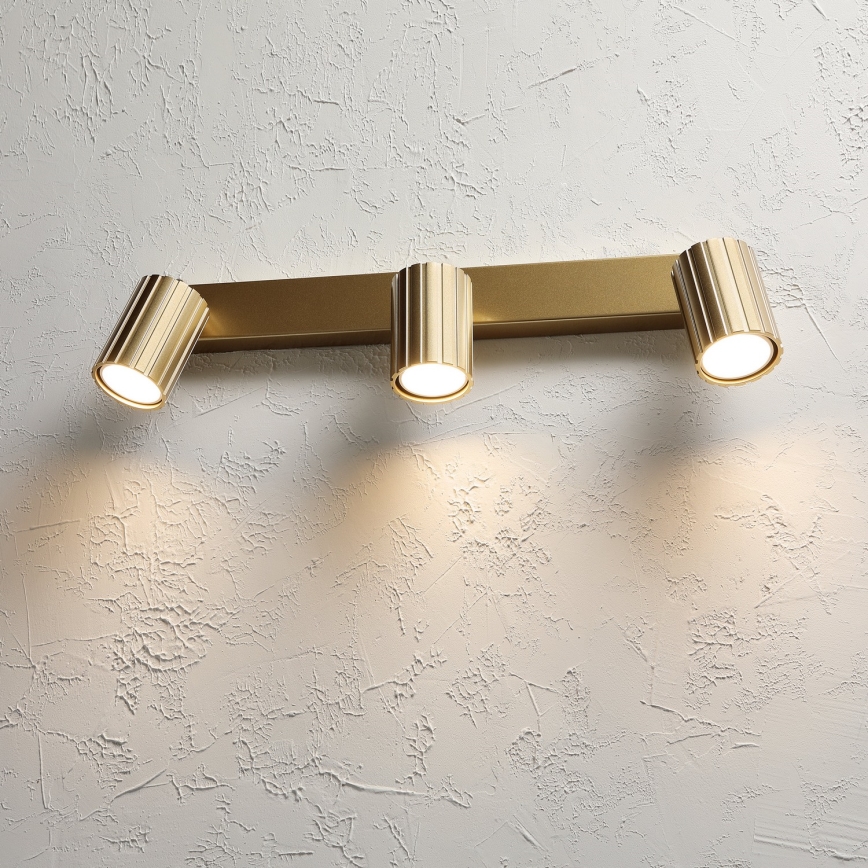 Brilagi - Spotleuchte CRISPINA 3xGU10/10W/230V goldfarben