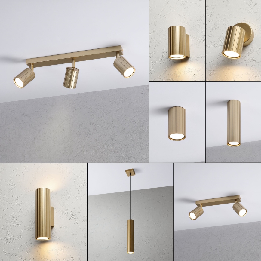 Brilagi - Spotleuchte CRISPINA 3xGU10/10W/230V goldfarben