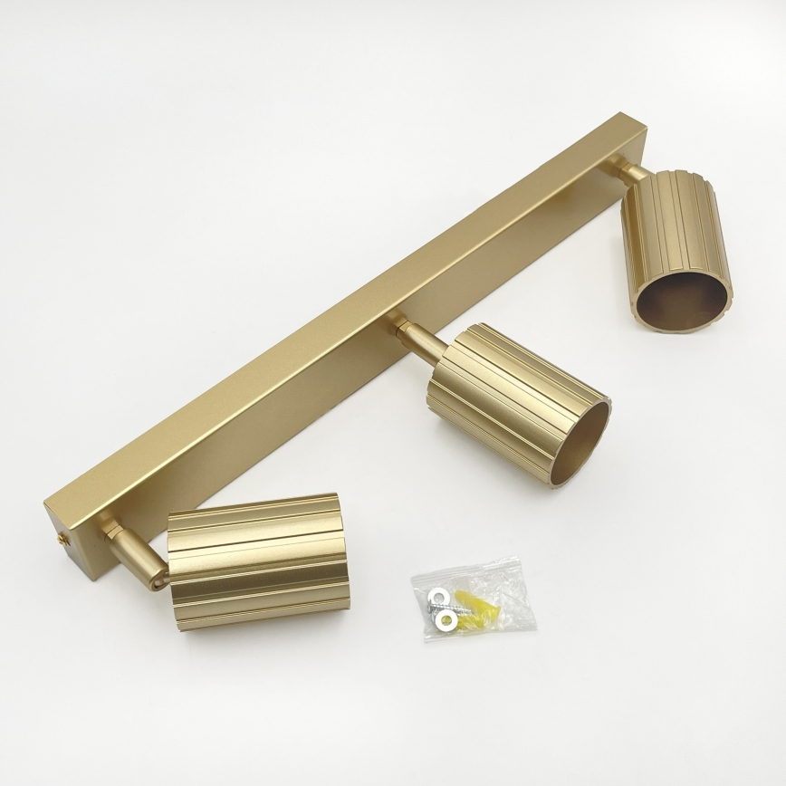 Brilagi - Spotleuchte CRISPINA 3xGU10/10W/230V goldfarben