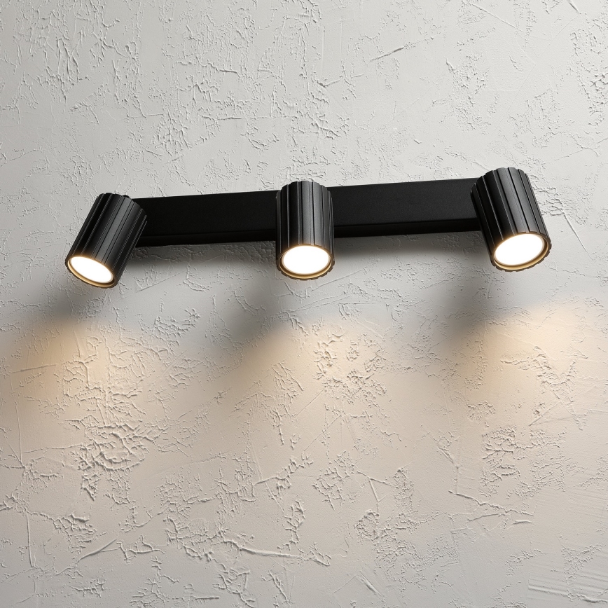 Brilagi - Spotleuchte CRISPINA 3xGU10/10W/230V schwarz