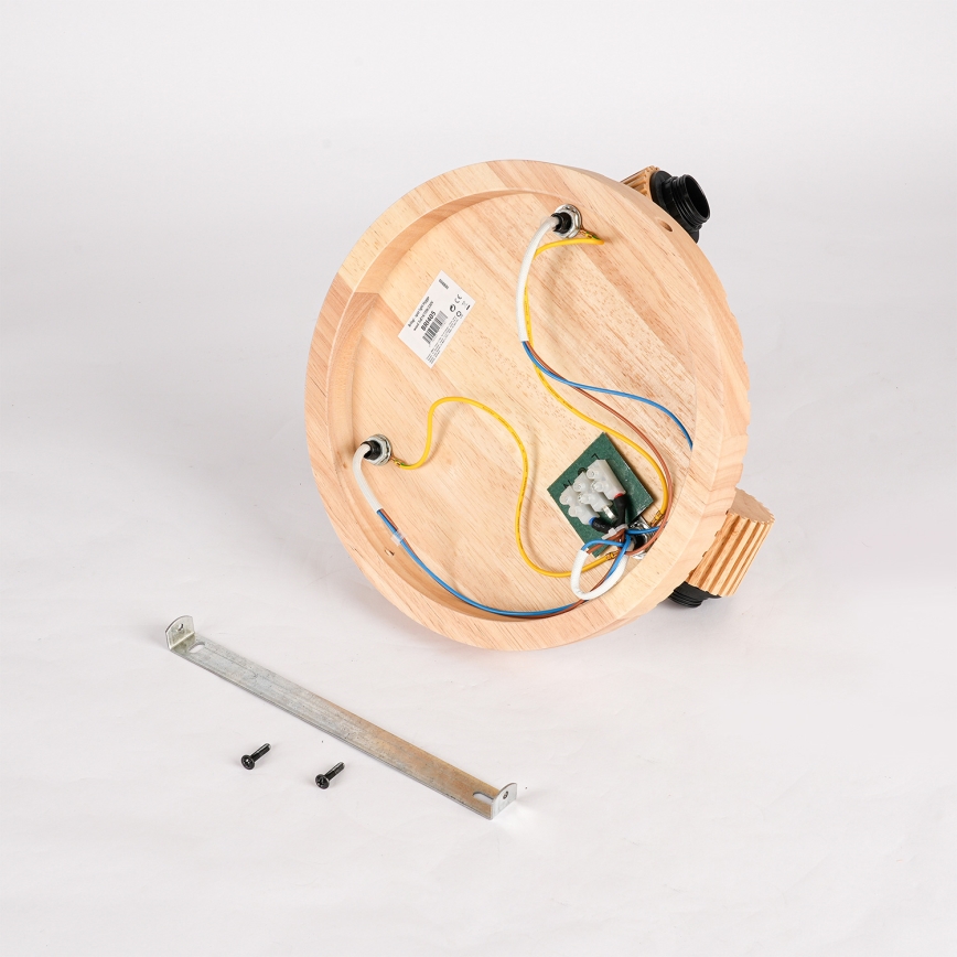 Brilagi - Spotleuchte HYGGE 3xE14/15W/230V Holz/rauchfarben