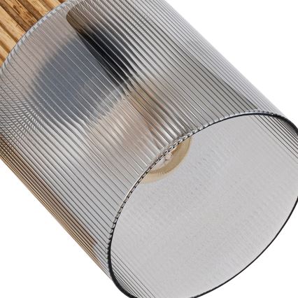 Brilagi - Spotleuchte HYGGE 3xE14/15W/230V schwarz/rauchfarben