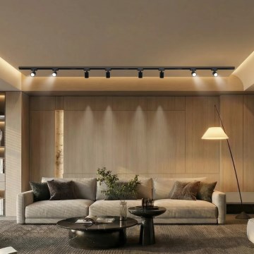 Brilagi - Spotleuchte im Schienensystem HUSKY 8xGU10/10W/230V schwarz