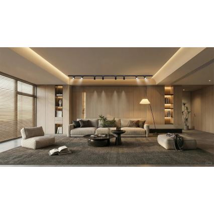 Brilagi - Spotleuchte im Schienensystem HUSKY 8xGU10/10W/230V schwarz