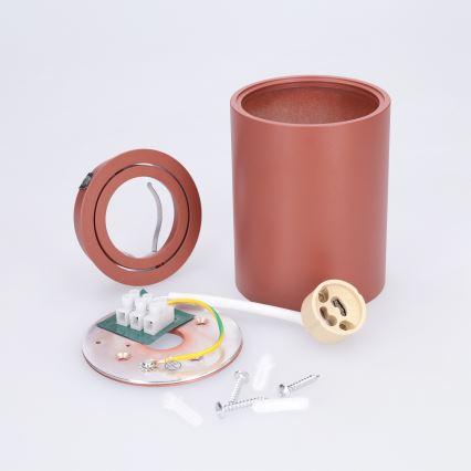 BRILAGI - Spotleuchte MIA 1xGU10/30W/230V 100x80 mm braun