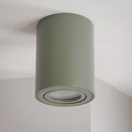 BRILAGI - Spotleuchte MIA 1xGU10/30W/230V 100x80 mm dunkelgrün