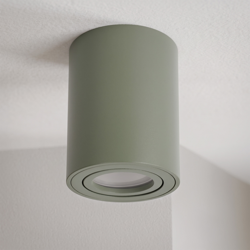 BRILAGI - Spotleuchte MIA 1xGU10/30W/230V 100x80 mm dunkelgrün