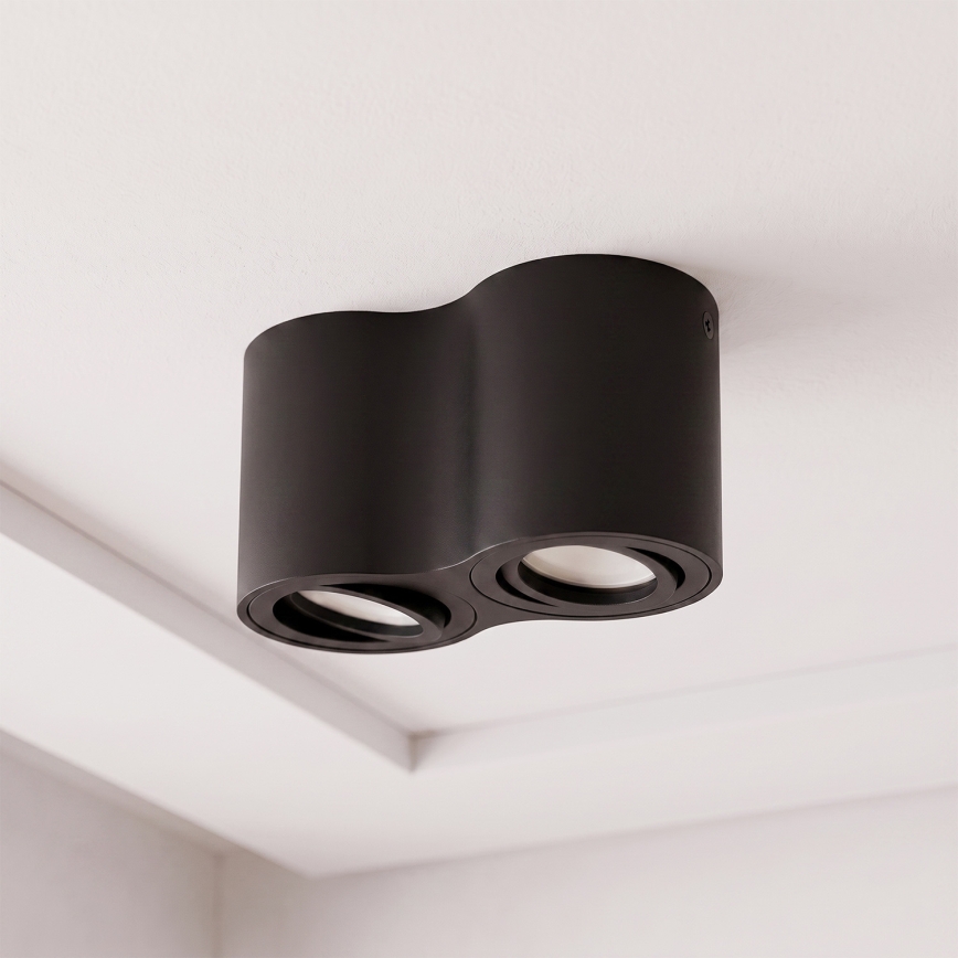BRILAGI - Spotleuchte MIA DOUBLE 2xGU10/30W/230V schwarz