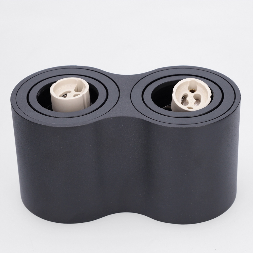 BRILAGI - Spotleuchte MIA DOUBLE 2xGU10/30W/230V schwarz