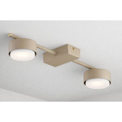Brilagi - Spotleuchte MONO 2xGX53/12W/230V beige