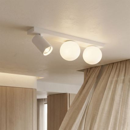 Brilagi - Spotleuchte SELE BALL 1xGU10/30W/230V + 2xG9/10W, weiß