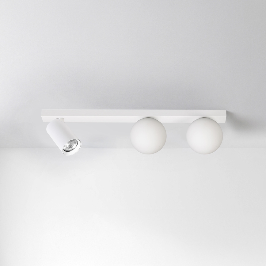 Brilagi - Spotleuchte SELE BALL 1xGU10/30W/230V + 2xG9/10W, weiß