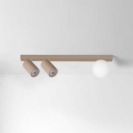 Brilagi - Spotleuchte SELE BALL 2xGU10/30W/230V + 1xG9/10W beige
