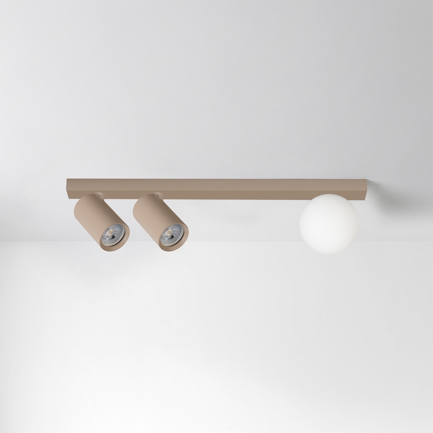 Brilagi - Spotleuchte SELE BALL 2xGU10/30W/230V + 1xG9/10W beige