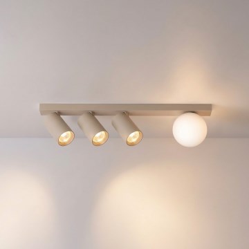Brilagi - Spotleuchte SELE BALL 3xGU10/30W/230V + 1xG9/10W beige