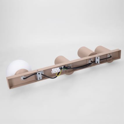 Brilagi - Spotleuchte SELE BALL 3xGU10/30W/230V + 1xG9/10W beige
