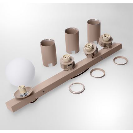 Brilagi - Spotleuchte SELE BALL 3xGU10/30W/230V + 1xG9/10W beige