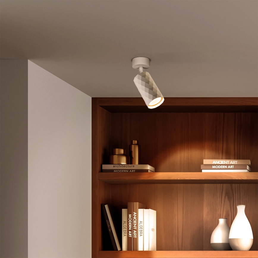 Brilagi - Spotleuchte SELE DIAMANT 1xGU10/30W/230V weiß