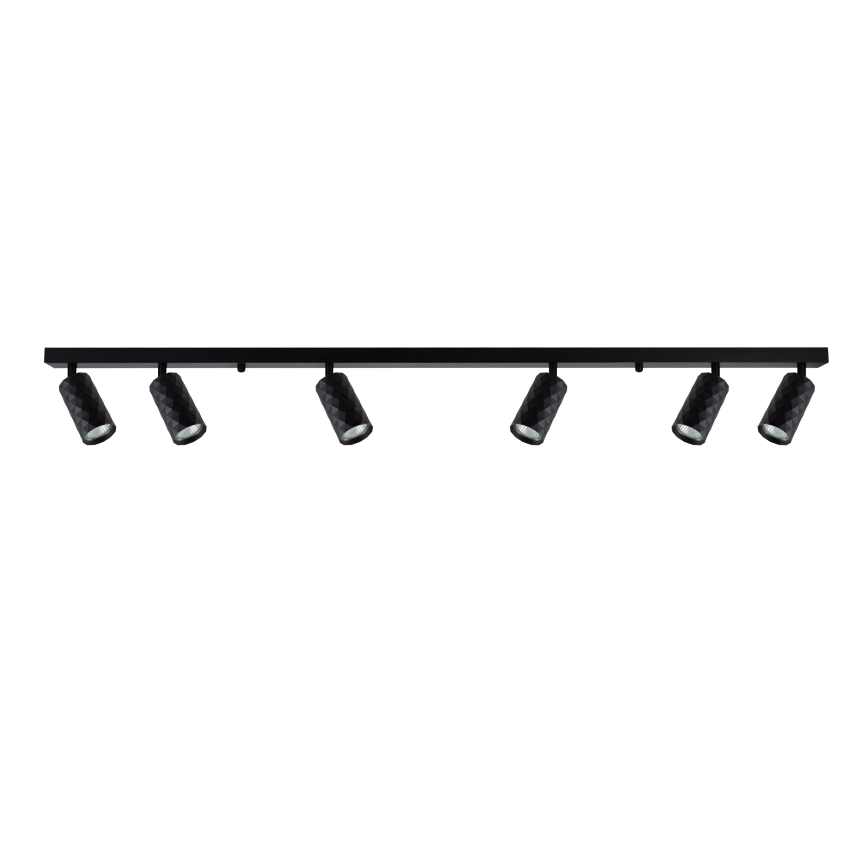 Brilagi - Spotleuchte SELE DIAMANT 6xGU10/30W/230V schwarz