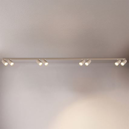 Brilagi - Spotleuchte SELE LONG 8xGU10/30W/230V beige