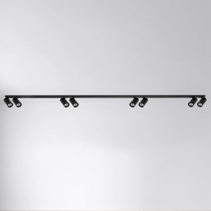 Brilagi - Spotleuchte SELE LONG 8xGU10/30W/230V schwarz
