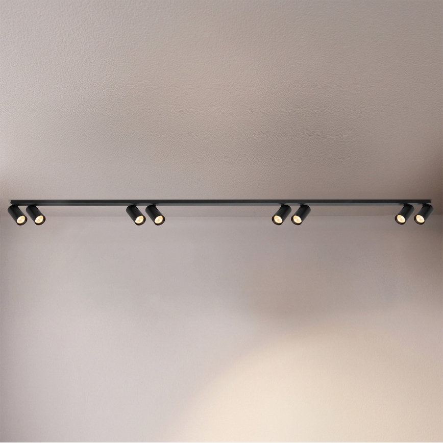 Brilagi - Spotleuchte SELE LONG 8xGU10/30W/230V schwarz