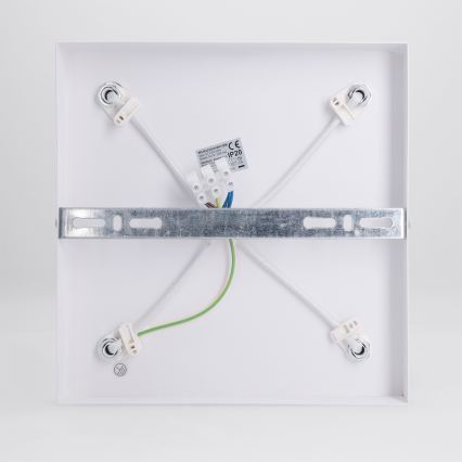BRILAGI - Spotleuchte SELE SQUARE 4xGU10/30W/230V weiß/Eichen-Dekor