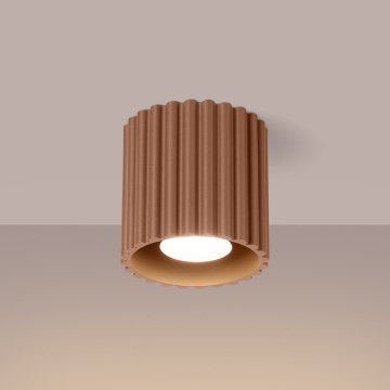 Brilagi - Spotleuchte SFERA 1xGU10/10W/230V Ø 10 cm braun