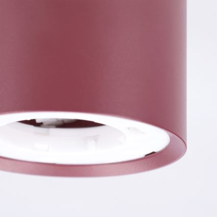 BRILAGI - Spotleuchte SMOOTH 1xGX53/15W/230V 60x82 mm burgunderrot