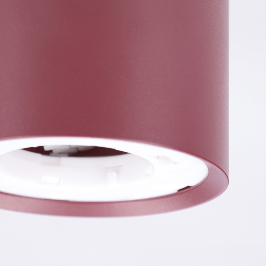 BRILAGI - Spotleuchte SMOOTH 1xGX53/15W/230V 60x82 mm burgunderrot