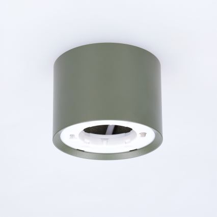 BRILAGI - Spotleuchte SMOOTH 1xGX53/15W/230V 60x82 mm dunkelgrün