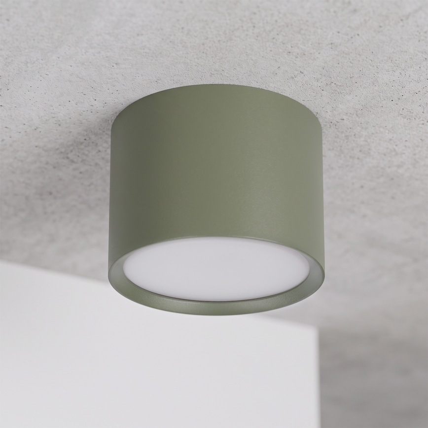 BRILAGI - Spotleuchte SMOOTH 1xGX53/15W/230V 60x82 mm dunkelgrün