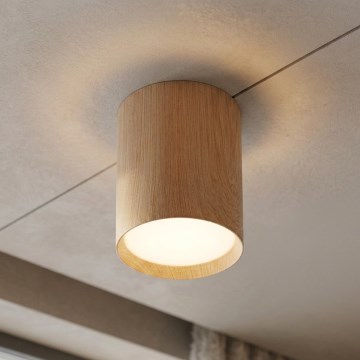 BRILAGI - Spotleuchte SMOOTH LONG 1xGX53/15W/230V 100x82 mm Eichen-Dekor
